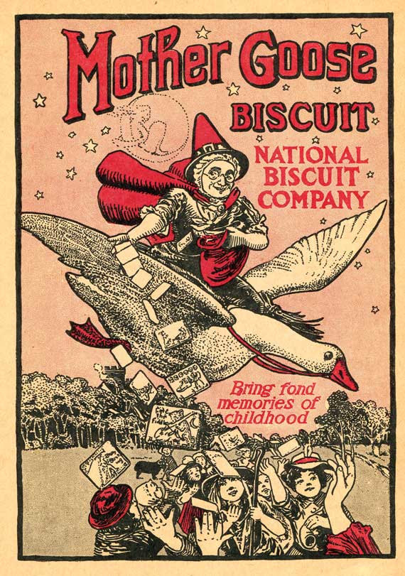 Mother Goose biscuit ad