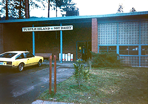 the schoolhouse where Seth made tempeh