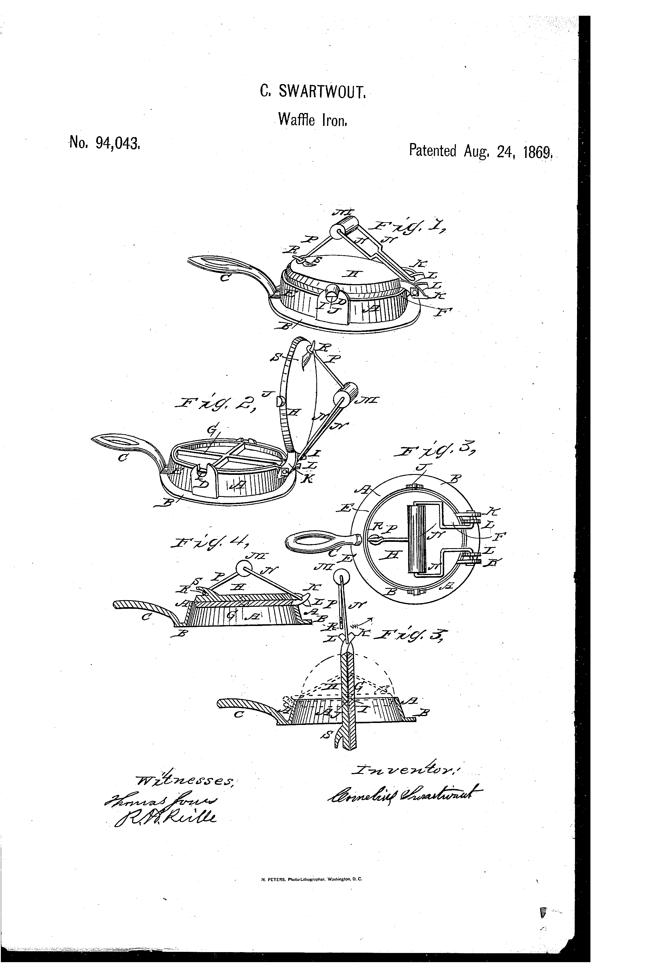 waffle iron patent